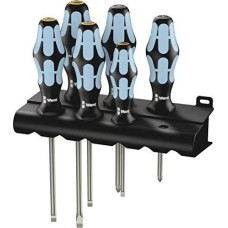 Wera Wera 3334/3355/6 Rack - Screwdriver set, stainless steel