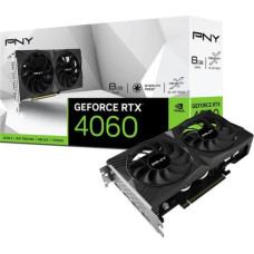 PNY Karta graficzna PNY GeForce RTX 4060 Verto Dual 8GB GDDR6 (VCG40608DFXPB1)