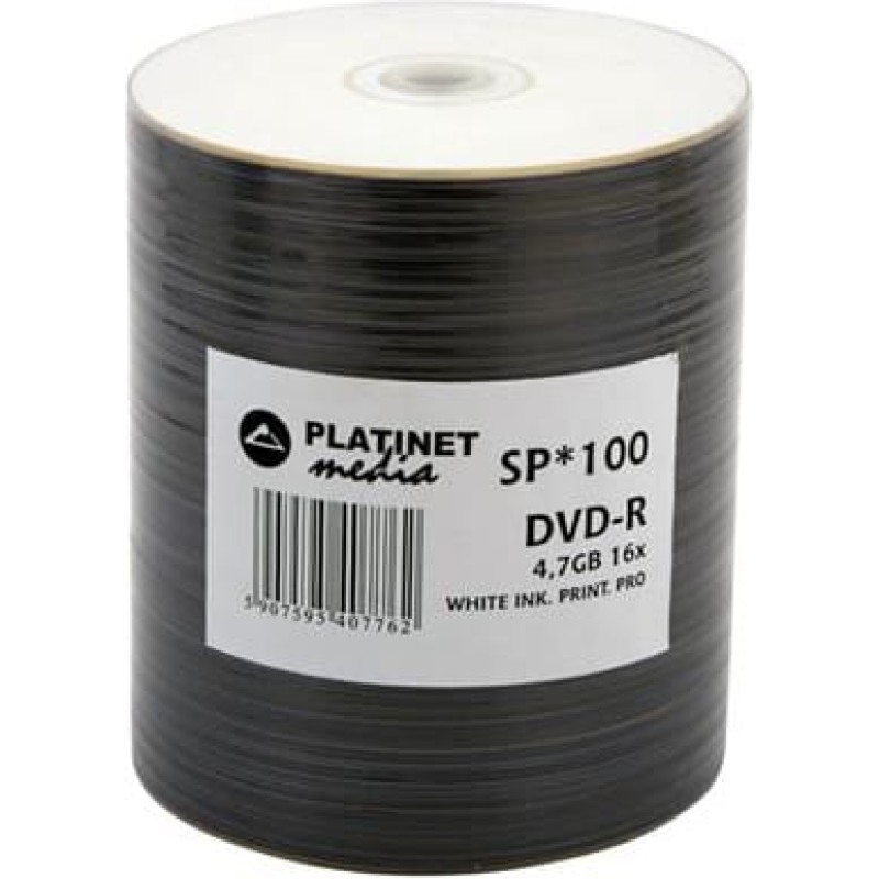 Platinet DVD-R 4.7 GB 16x 100 sztuk (41012)