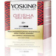 Yoskine Geisha Gold Secret 55+ Krem przeciwzmarszczkowa regeneracja