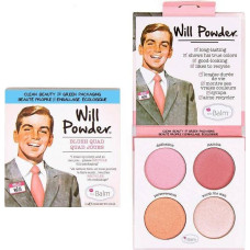 The Balm THE BALM_Will Powder Blush Quad paleta róży do policzków 10g