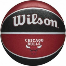 Wilson Piłka do Koszykówki NBA Team Tribute Chicago Bulls Czerwona