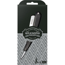 Wilkinson WILKINSON_SET Sword Classic Premium brzytwa do golenia + wymienne ostrza do brzytwy 5szt