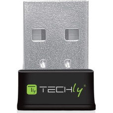 Techly Karta sieciowa Techly AC600 (I-WL-USB-600TY)