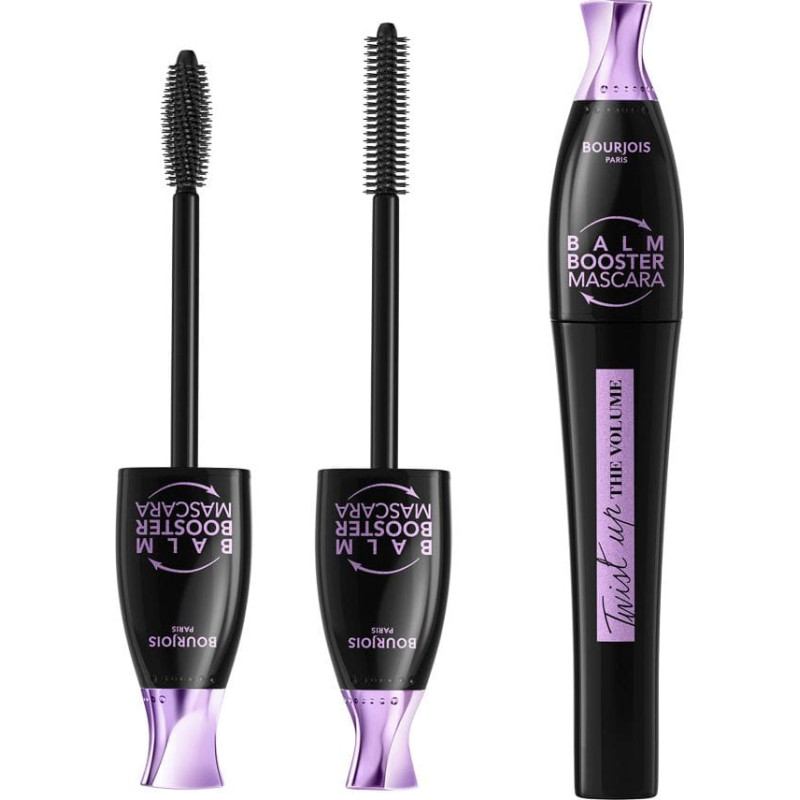 Bourjois BOURJOIS_Mascara Twist Up The Volume Balm Booster Mascara tusz do rzęs Black Balm 8ml