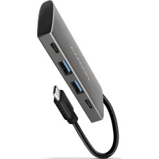 Axagon HUB USB Axagon 2x USB-C  + 2x USB-A 3.2 Gen2 (HMC-4G2)