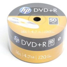HP DVD+R 4.7 GB 16x 50 sztuk (HP1650S+)
