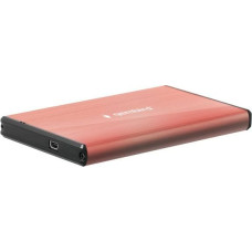 Gembird EE2-U3S-3-P storage drive enclosure HDD enclosure Pink 2.5