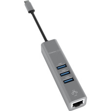 Terratec HUB USB TerraTec 1x RJ-45  + 3x USB-A 3.0 (251735)