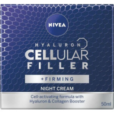 Nivea Hyaluron Cellular Filler + Ujędrnienie przeciwzmarszczkowy krem na noc 50ml