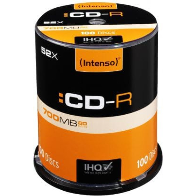 Intenso CD-R 700 MB 52x 50 sztuk (1001125)