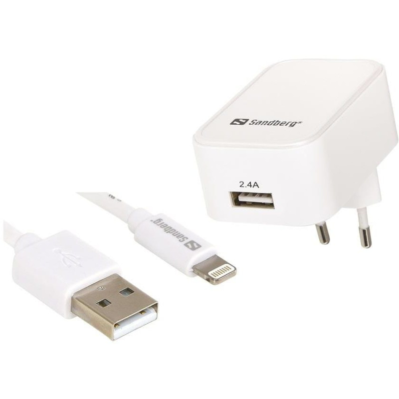 Sandberg Ładowarka Sandberg 1x USB-A 2.4 A (441-03)