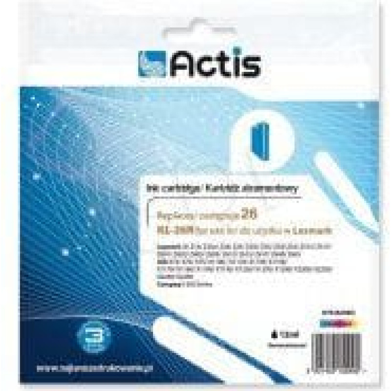 Actis KC-546R ink for Canon printer; Canon CL-546XL replacement; Standard; 15 ml; color