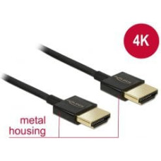 Delock Kabel Delock HDMI - HDMI 0.25m czarny (85117)