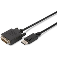 Digitus Kabel Digitus DisplayPort - DVI-D 3m czarny (AK-340301-030-S)