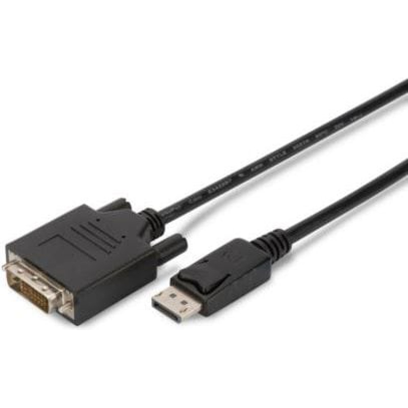 Digitus Kabel Digitus DisplayPort - DVI-D 3m czarny (AK-340301-030-S)