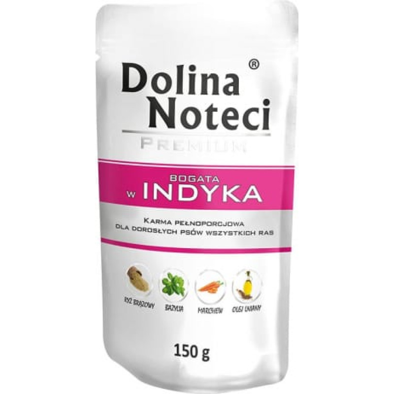 Dolina Noteci 5902921300700 dogs moist food Turkey Adult 150 g