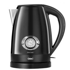 MPM Cordless kettle MCZ-108/C black 1,7 L