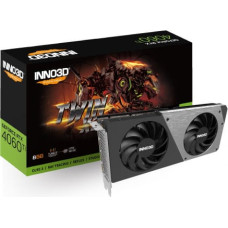 Inno3D GRAPHICS CARD INNO3D Geforce RTX 4060 TI TWIN X2 NVIDIA 8 GB GDDR6 DLSS 3