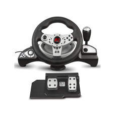 Nano Rs NanoRS RS700 Gaming Controller Black, Silver USB Steering wheel Analogue / Digital Android, PC, PlayStation 4, Playstation 3, Xbox One.