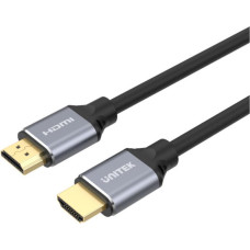 Unitek C138W HDMI cable 2 m HDMI Type A (Standard) Black, Grey