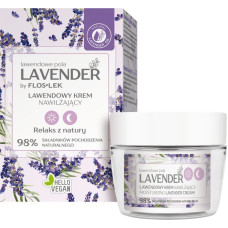 Floslek Floslek LAVENDER lawendowe pola Lawendowy krem nawilżający na dzień i na noc - 50 ml