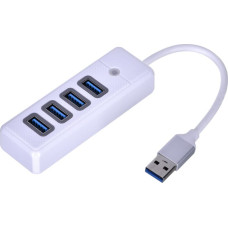 Orico HUB USB-A 4X USB-A 3.1, WHITE