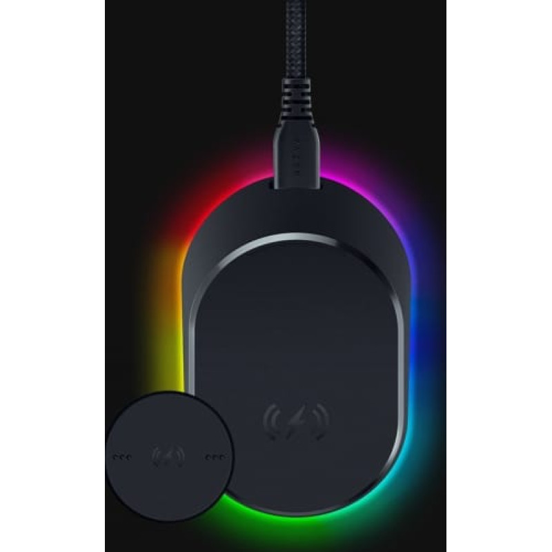 Razer Mysz Razer Mouse Dock Pro + Wireless Charging Puck Bundle