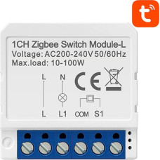 Avatto Inteligentny przełącznik dopuszkowy ZigBee Avatto LZWSM16-W1 Bez Neutralnego TUYA