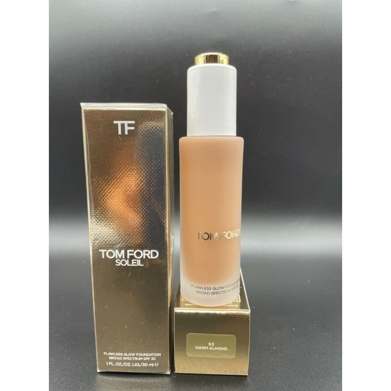 Tom Ford Tom Ford, Soleil, Liquid Foundation, 9.5, Warm Almond, SPF 30, 30 ml For Women