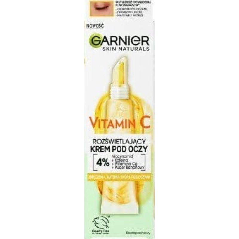 Garnier GARNIER_Skin Naturals Vitamin C rozświetlający krem pod oczy 15ml