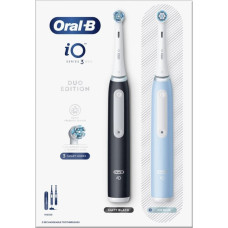 Oral-B Szczoteczka Oral-B Oral-B iO 3 Matt Black/Ice Blue czarny/błękitny zestaw