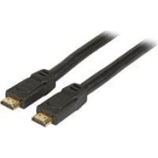 EFB Kabel EFB EFB HDMI HighSpeed Anschlusskabel mit Ethernet 4K60Hz Stecker Typ A auf Stecker Typ A Schwarz 1m