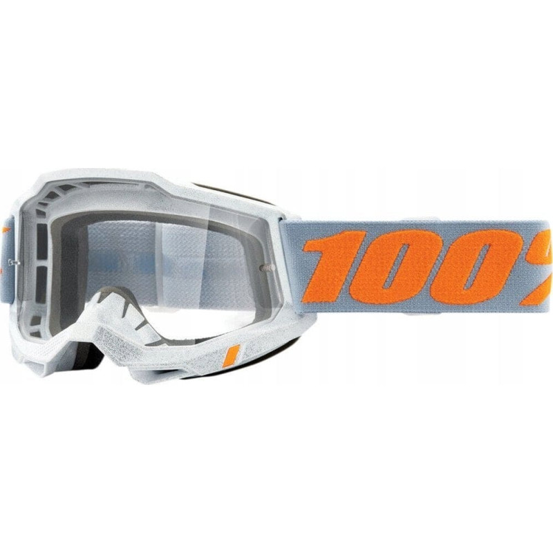 100 Bon 100% Gogle 100% ACCURI 2 SPEEDCO (Szyba Przezroczysta Anti-Fog, LT 88%-92%) (NEW)