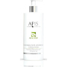 Apis Acne-Stop Cleansing Antibacterial Toner oczyszczający tonik antybakteryjny z zieloną herbatą 500ml