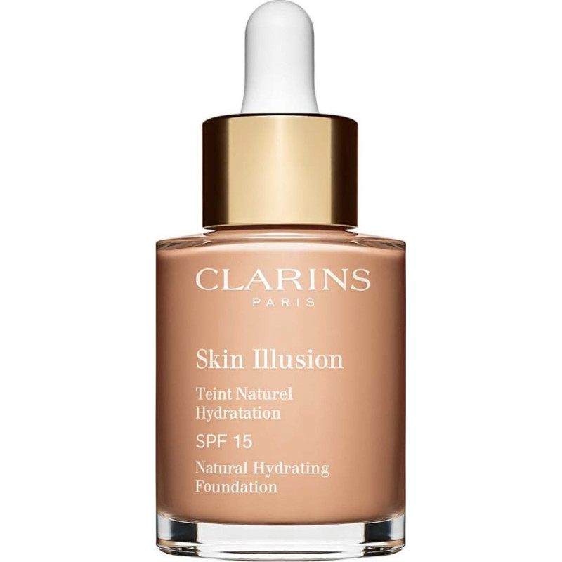 Clarins Skin Illusion Natural Hydrating Foundation SPF 15 107 Beige 30ml