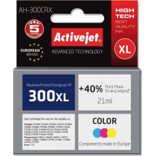 Activejet AH-300CRX HP Printer Ink, Compatible with HP 300XL CC644EE;  Premium;  21 ml;  colour. Prints 40% more.