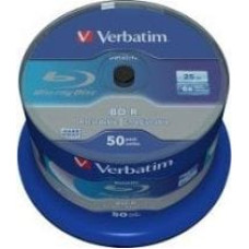 Verbatim BD-R 25 GB 6x 50 sztuk (43838)