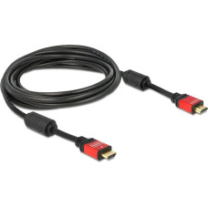 Delock High Speed Kabel HDMI A (Stecker) > HDMI A (Stecker) (schwarz, 5 Meter)