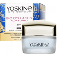 Yoskine Yoskine Bio Collagen Alga Kombu 60+ naprawczy bio-krem na zmarszczki na noc 50ml | DARMOWA DOSTAWA JUŻ OD 250 ZŁ