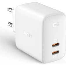 Aukey Ładowarka Aukey 2x USB-C 6 A (PA-B4 White)