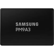 Samsung SSD SSD series PM9A3 1.92TB PCIe Gen4 NVMe Write speed 4000 MBytes/sec Read speed 6800 MBytes/sec Form Factor U.2 TBW 32800 TB