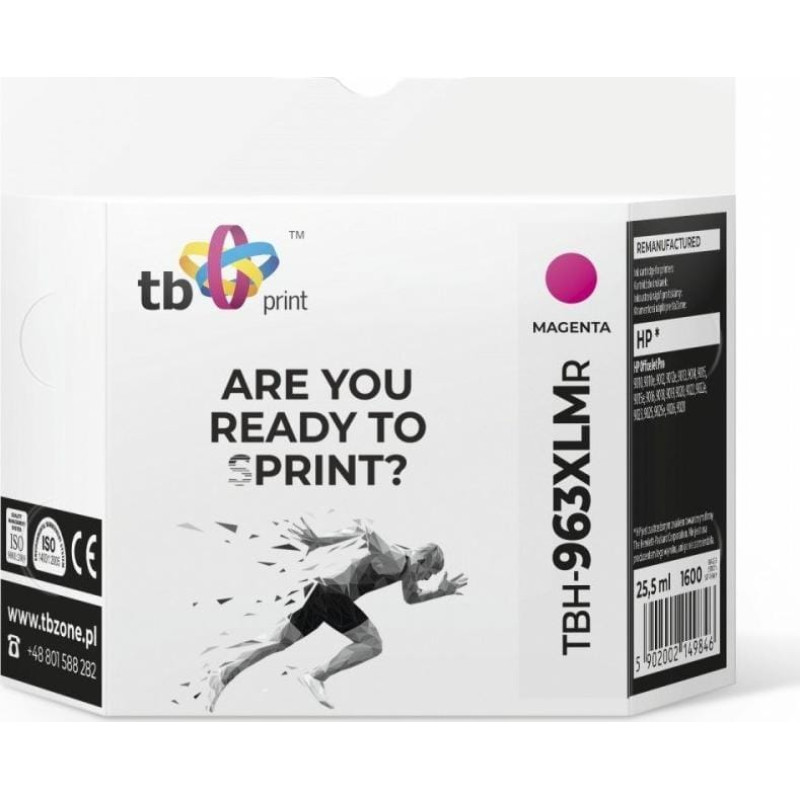 Tb Print Tusz TB Print Tusz do HP OfficeJet Pro 9020 TBH-963XLMR MA ref.