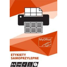 Myoffice ETYKIETY A4 MyOFFICE 105 X 37 MM (100)