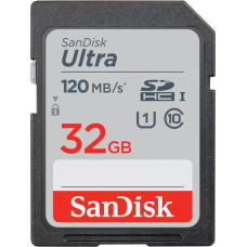 Sandisk Ultra memory card 32 GB SDHC Class 10