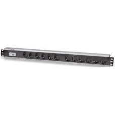 Intellinet Network Solutions Listwa zasilająca 250V/16A 12x Schuko 3m (711449)