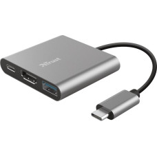 Trust Stacja/replikator Trust Dalyx 3w1 USB-C (23772)