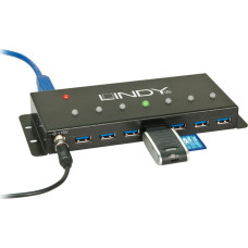 Lindy 7 Port USB 3.0 Metall