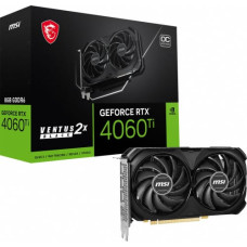 MSI Karta graficzna MSI GeForce RTX 4060 Ti Ventus 2X Black OC 8GB GDDR6