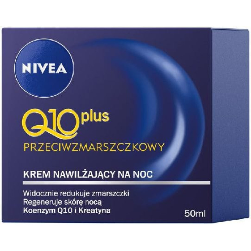 Nivea Q10 Plus Krem przeciwzmarszczkowy na noc 50ml